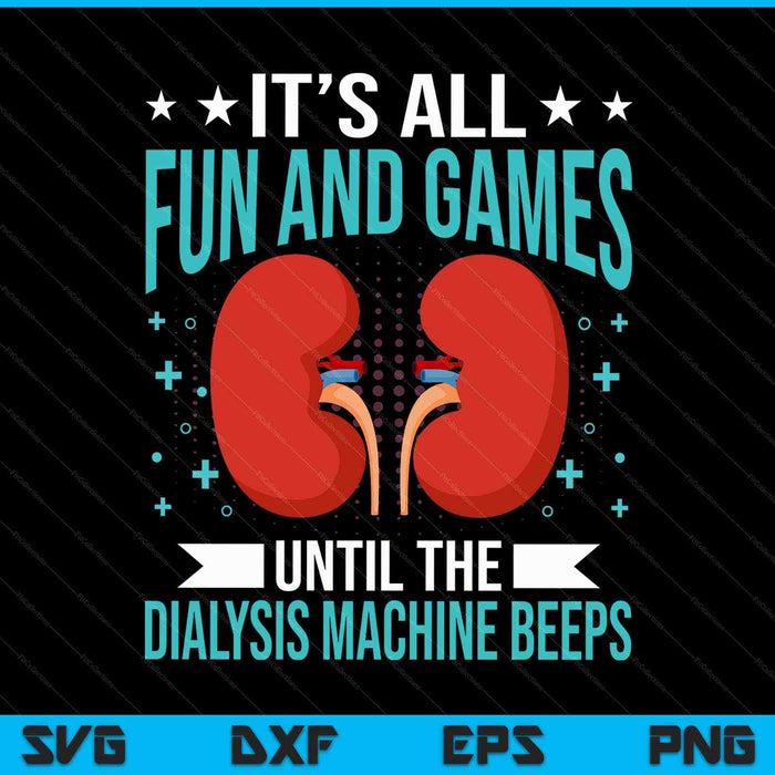 Renal Dialysis Nurse SVG PNG Digital Printable Files