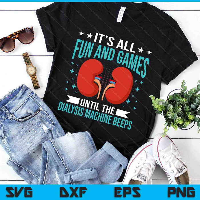Renal Dialysis Nurse SVG PNG Digital Printable Files