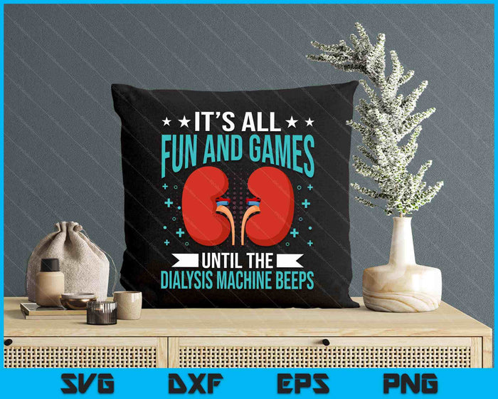 Renal Dialysis Nurse SVG PNG Digital Printable Files