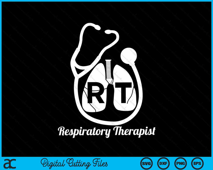 Ademhalingstherapeut RT Care Week Pocket Design SVG PNG digitale snijbestanden