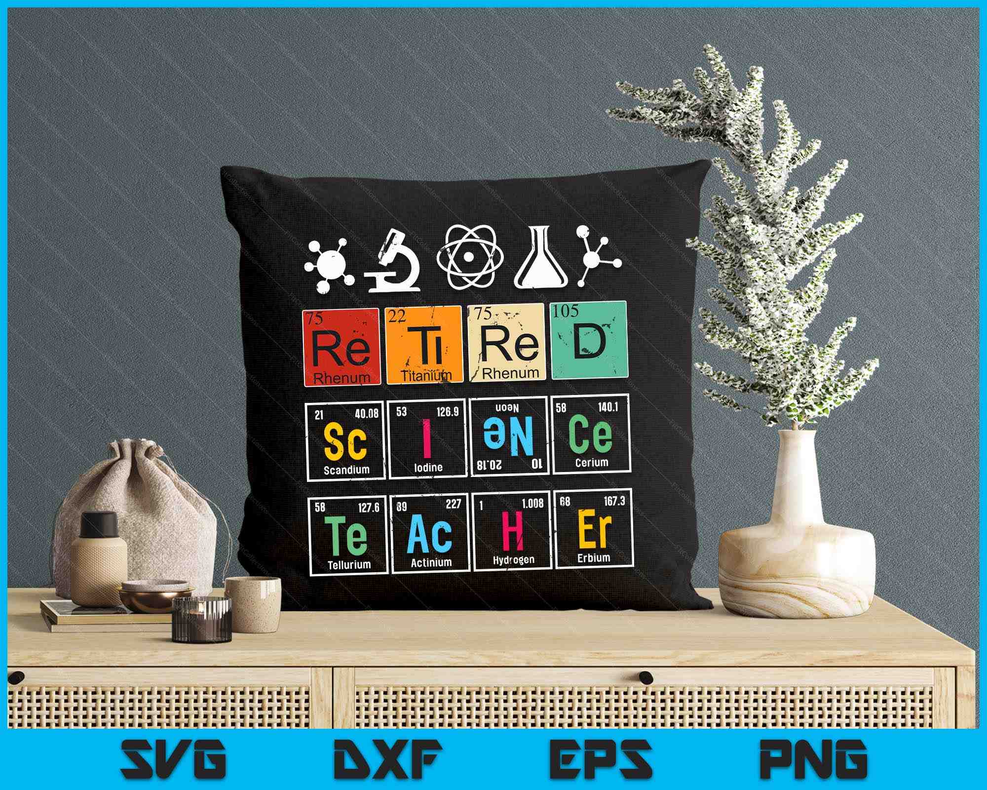 Retirement Science Retired Science Teacher Learning School Retirement SVG PNG Files ...