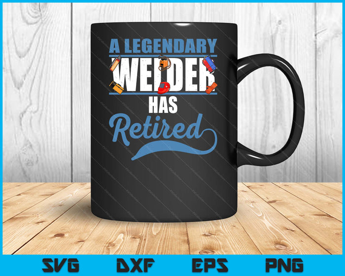 Retired Welder Retirement SVG PNG Digital Printable Files