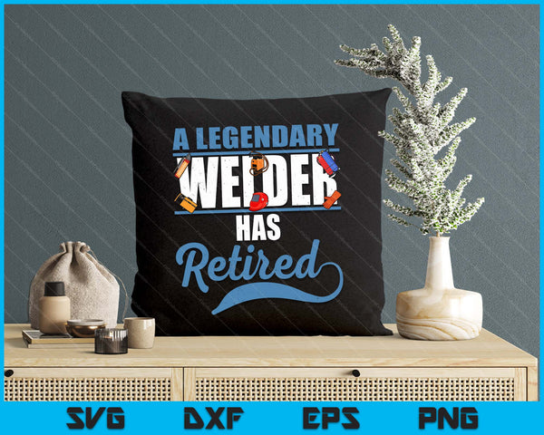 Retired Welder Retirement SVG PNG Digital Printable Files