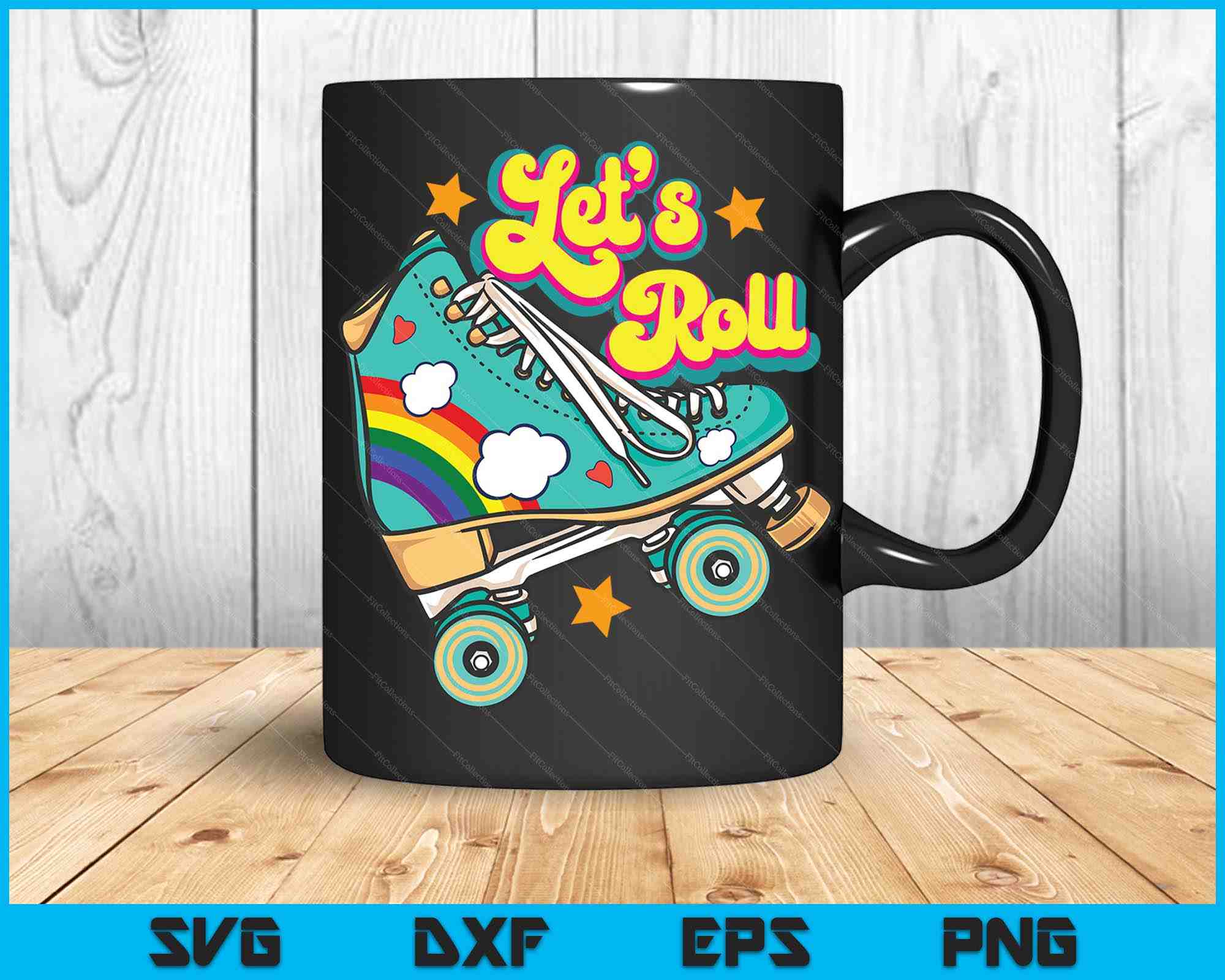 Let's roll PNG SVG Roller Skate SVG Skate skating -  Portugal