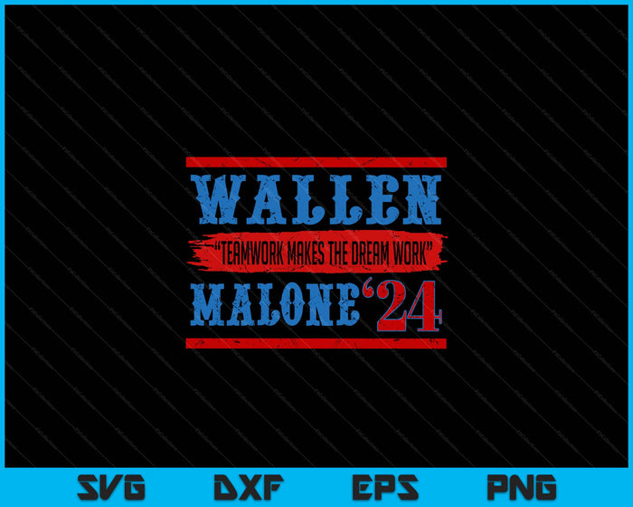 Retro Malone Country Western Cowboy On Back Meme SVG PNG Digital Cutting File