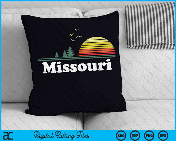 Retro Missouri State Park MO Home Design SVG PNG digitale snijbestanden