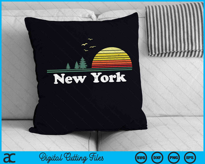 New York State Park NY Home Design SVG PNG Archivos de corte digital