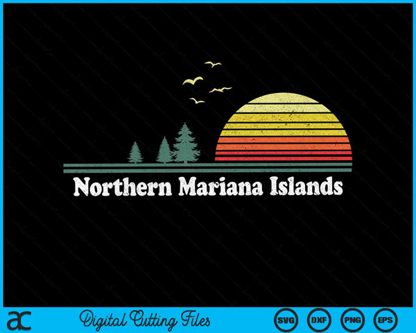 Northern Mariana islands state park mp home SVG cut file