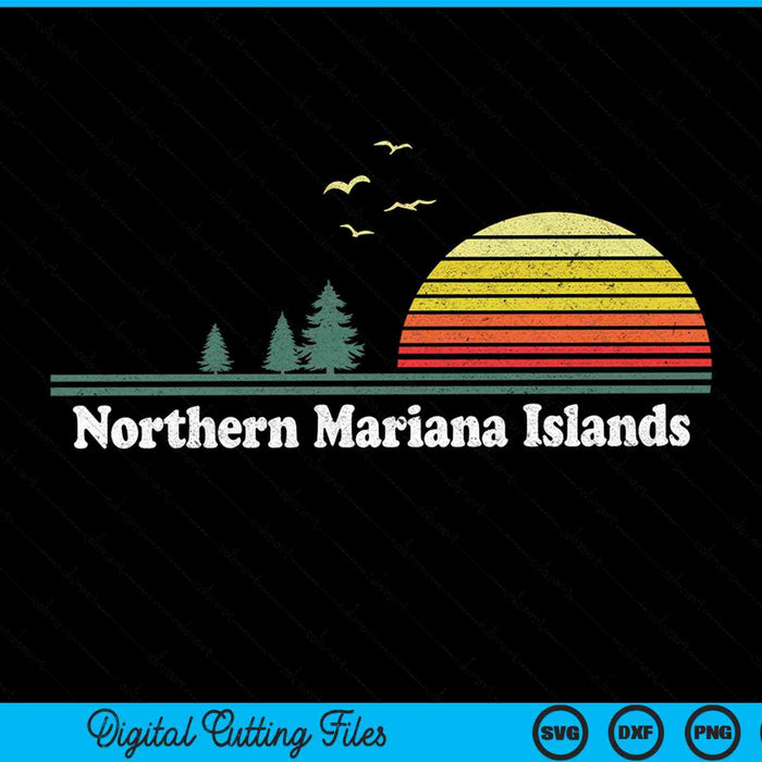 Northern Mariana islands state park mp home SVG cut file