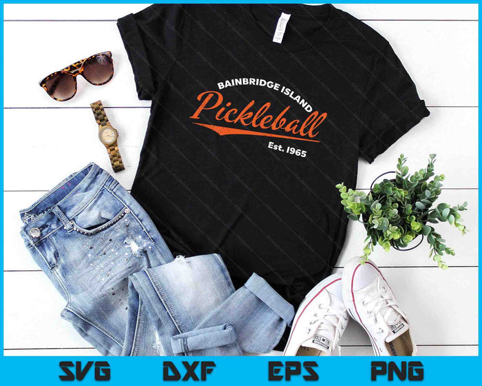 Retro Pickleball Est 1965 Design, Pickleball SVG PNG Digital Printable Files