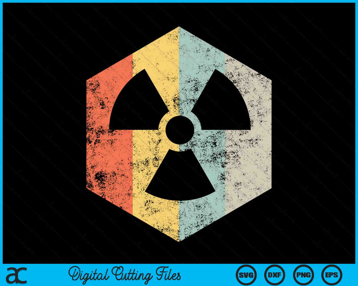 Retro straling Xray SVG PNG digitale afdrukbare bestanden