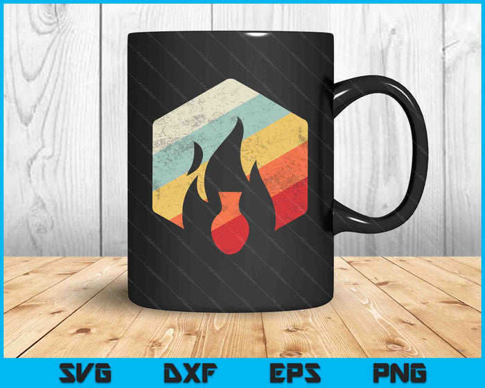 Retro Vintage Kiln Clay Sculpture Pottery & Ceramics SVG PNG Digital Cutting Files