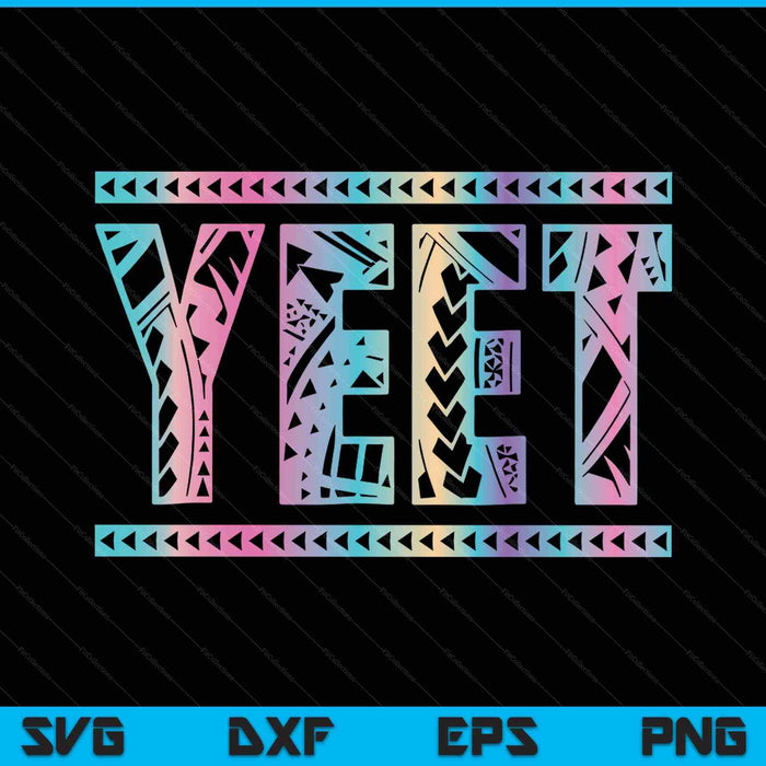 Retro yeet saying quote slang SVG cut file