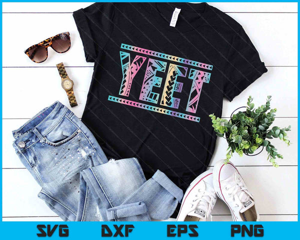 Retro Yeet Funny Saying Quote Slang SVG PNG Digital Printable Files