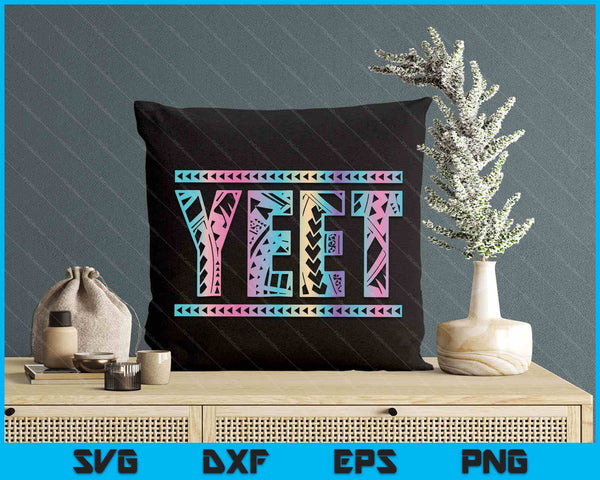 Retro Yeet Funny Saying Quote Slang SVG PNG Digital Printable Files