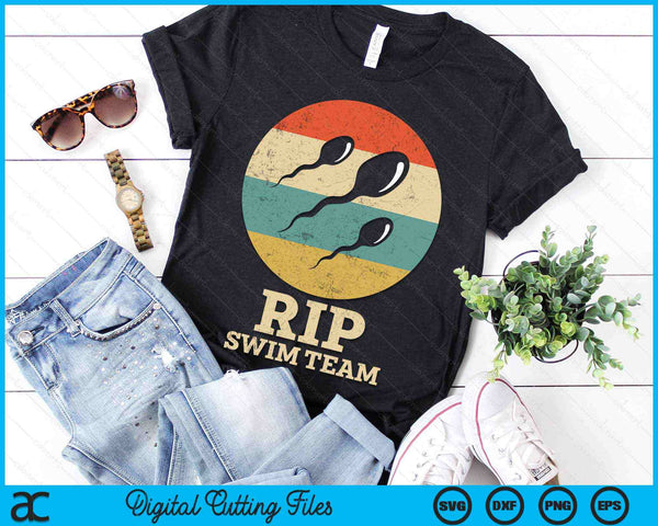 Rip Swim Team grappige vasectomie herstel SVG PNG digitale afdrukbare bestanden