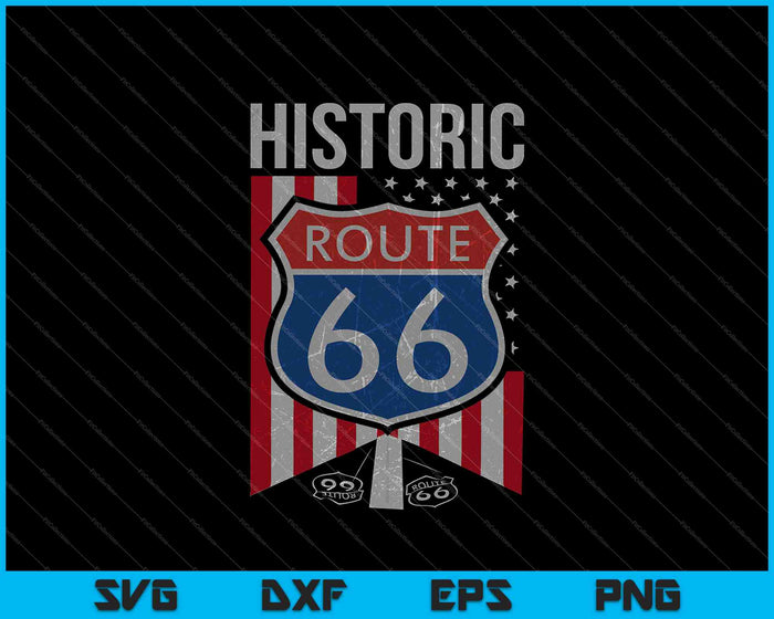 Ripple Junction Historic Route 66 SVG PNG Cutting Printable Files