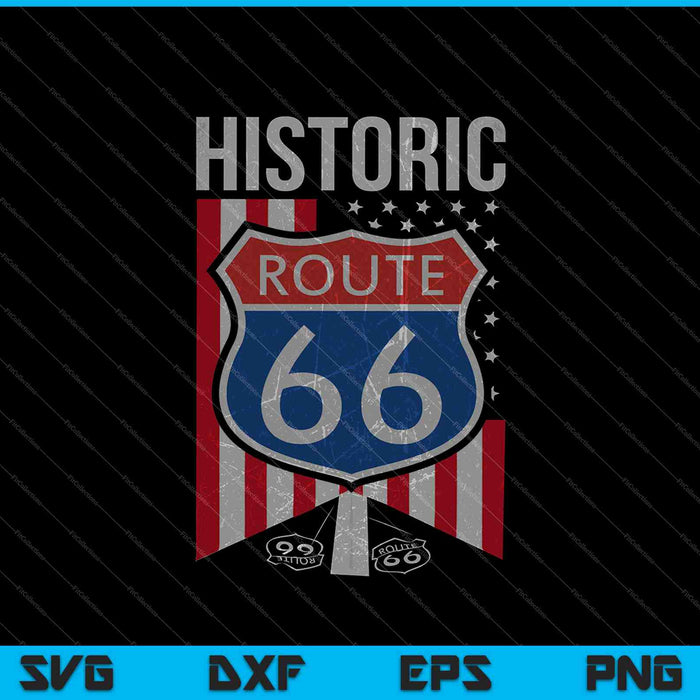 Ripple Junction Historic Route 66 SVG PNG Cutting Printable Files