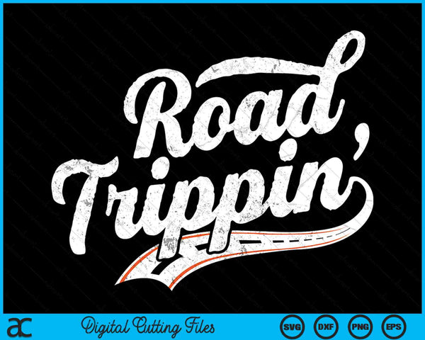 Road trippin cool retro vintage SVG cut file
