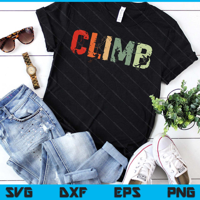 Rock Climbing Funny Bouldering Enthusiasts SVG PNG Digital Printable Files