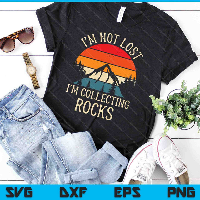 Rock verzamelen geoloog geschenken Rock Collector SVG PNG digitale afdrukbare bestanden