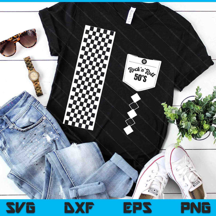 Rockabilly Bowling 50s Sock Hop Costumes Greaser Retro 1950s SVG PNG Digital Printable Files
