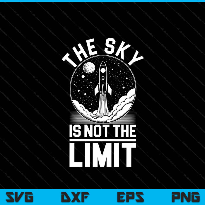 Rocket launch for rocket building and aerospace SVG cut file