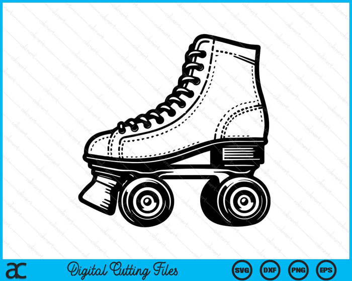 Roller Skate SVG PNG Digital Printable Files