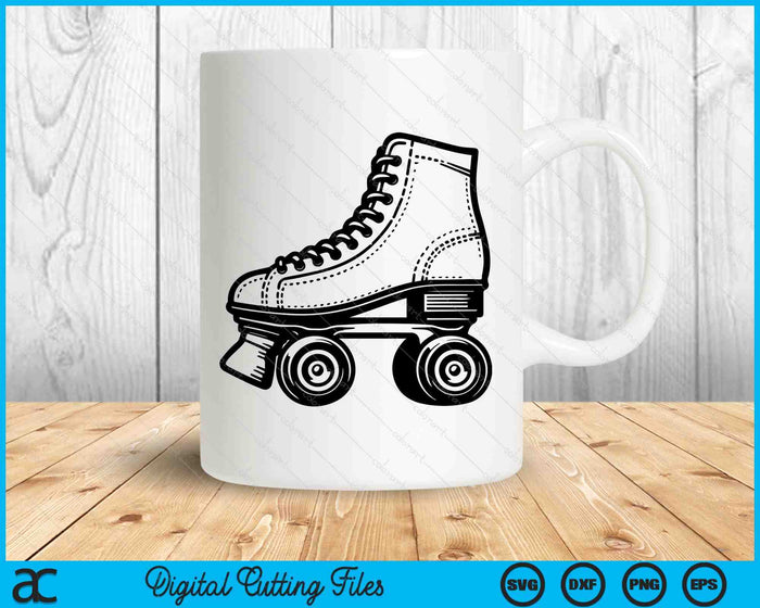 Roller Skate SVG PNG Digital Printable Files