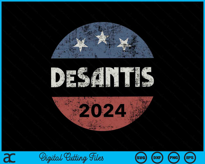 Ron DeSantis For President 2024 SVG PNG Digital Cutting Files
