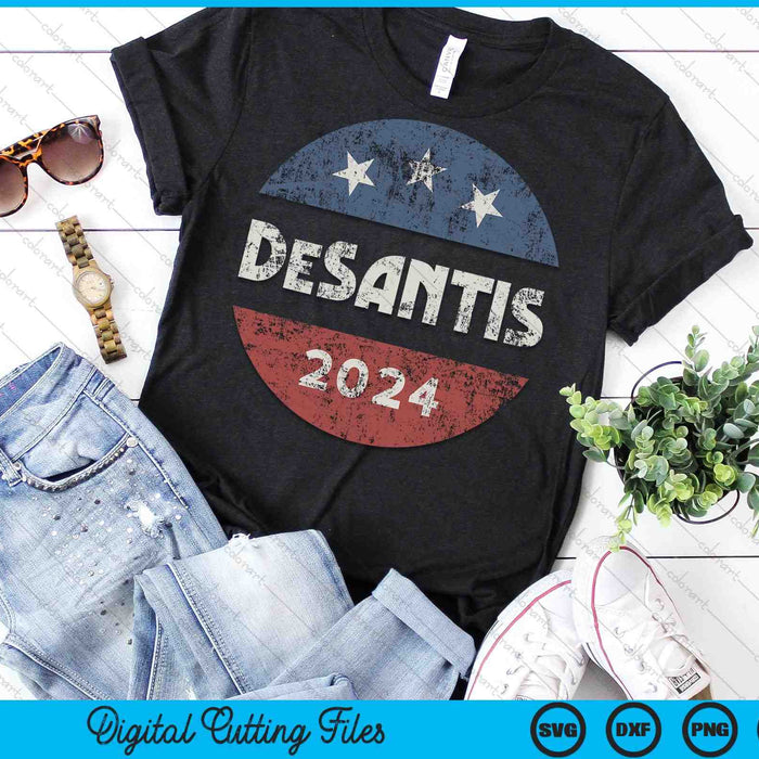 Ron DeSantis For President 2024 Campaign SVG PNG Digital Cutting Files