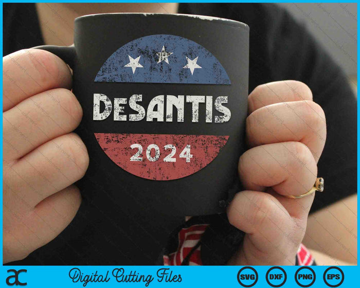 Ron DeSantis For President 2024 Campaign SVG PNG Digital Cutting Files