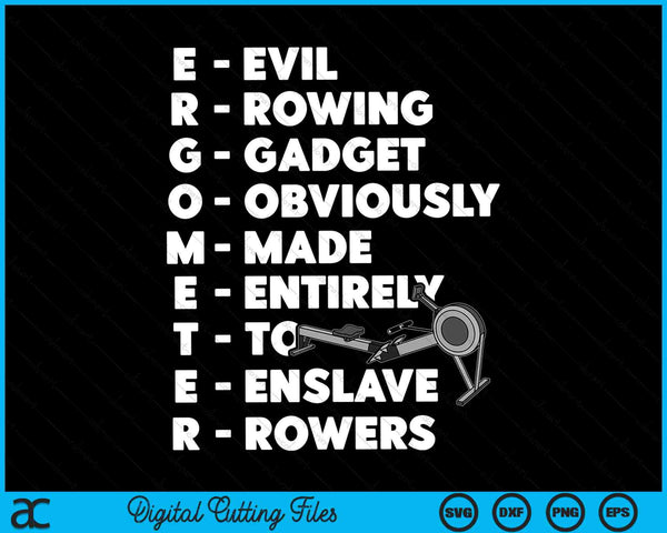 Rowing Crew Boat Rower Row Team SVG PNG Digital Cutting Files