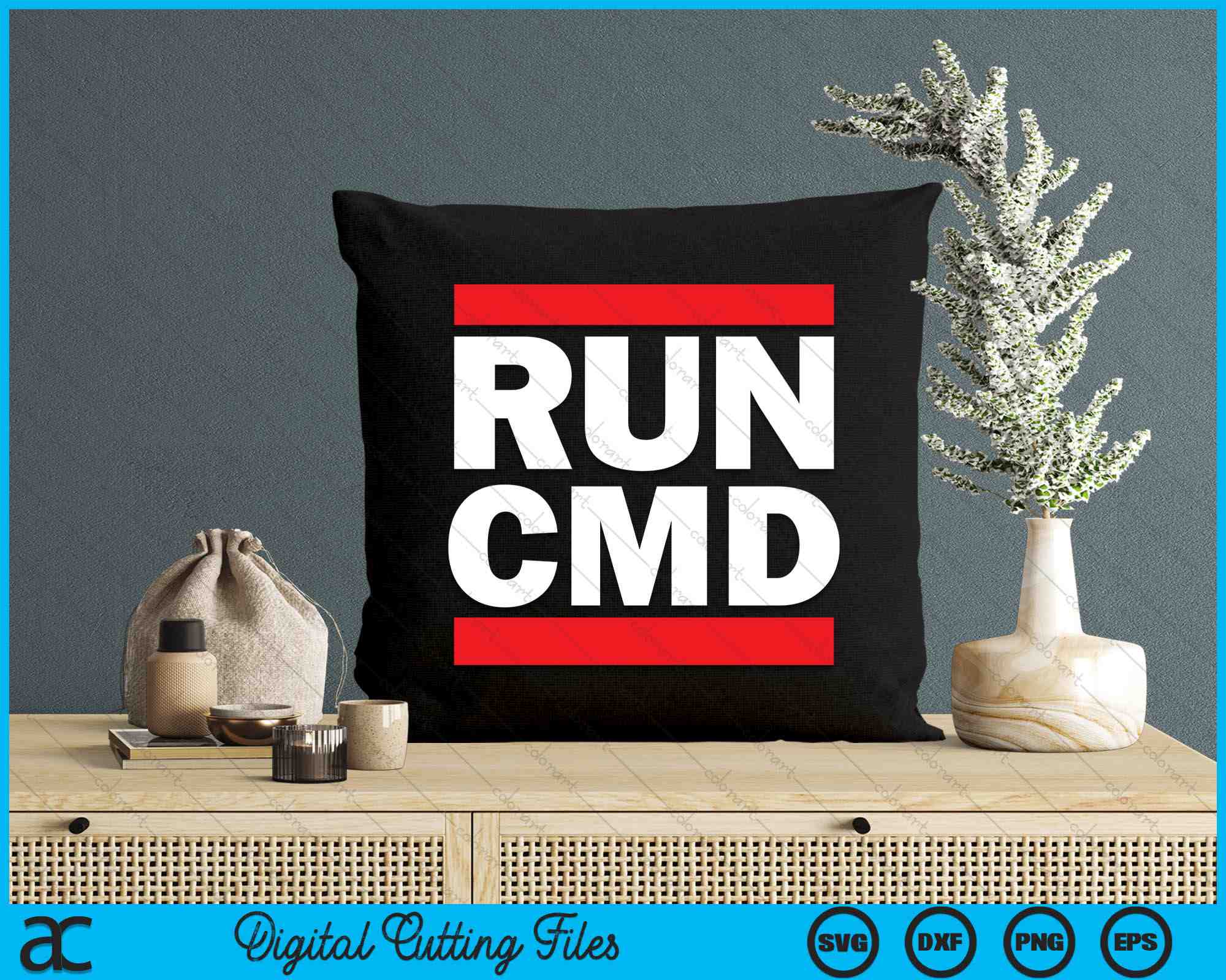 Run-CMD Funny Command Prompt Computer Programmer SVG Printable Files ...