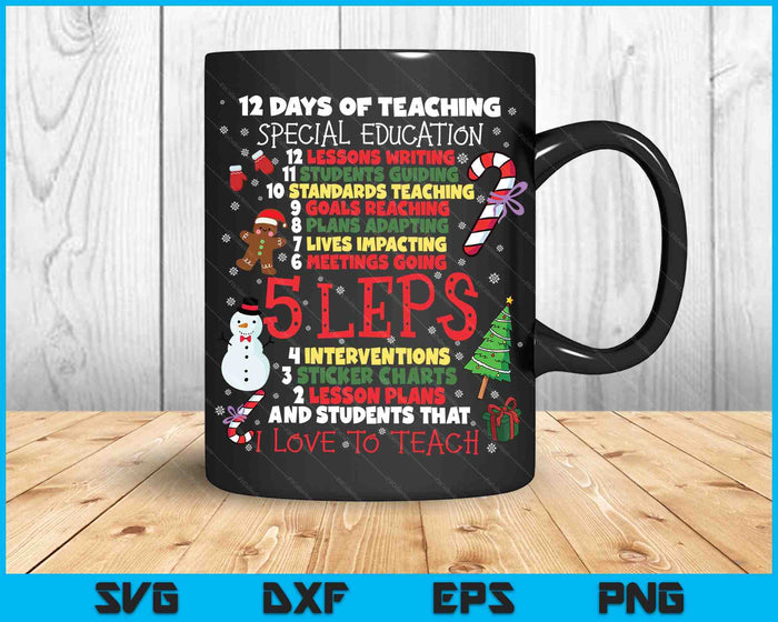 SPED School Funny Speciaal Onderwijs Leraar Gift SVG PNG Digitale Snijbestanden