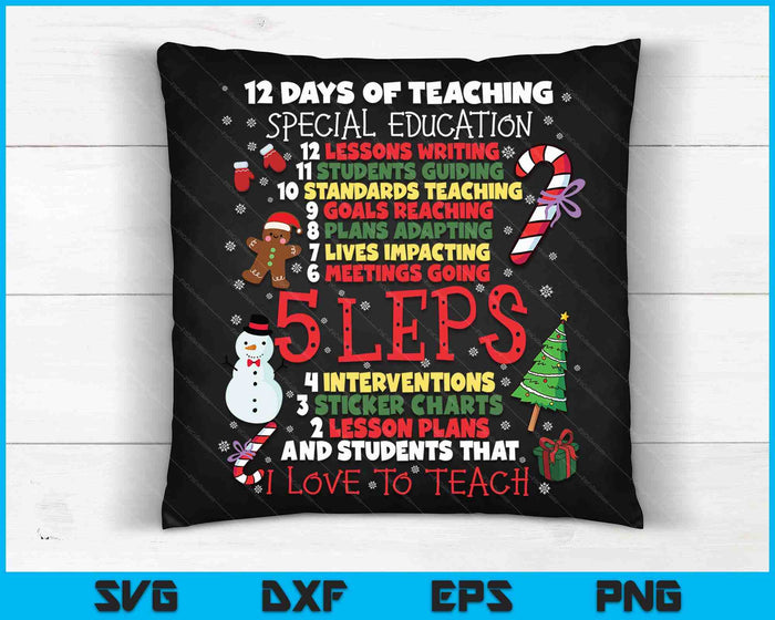 SPED School Funny Speciaal Onderwijs Leraar Gift SVG PNG Digitale Snijbestanden
