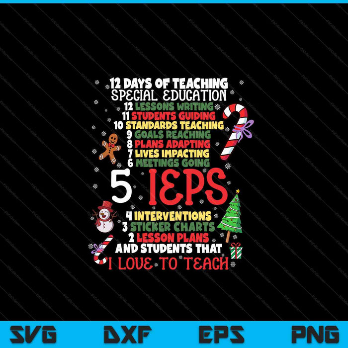 SPED school special education teacher SVG cut file