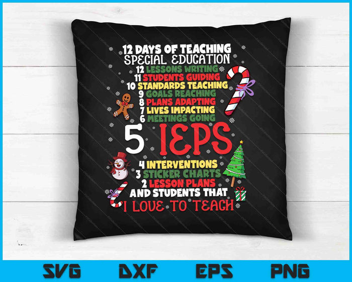 SPED School Tee Funny Special Education Teacher Gift SVG PNG Digital Cutting Files
