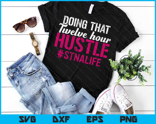 STNA State Tested Nursing Assistant Twelve SVG PNG Digital Printable Files