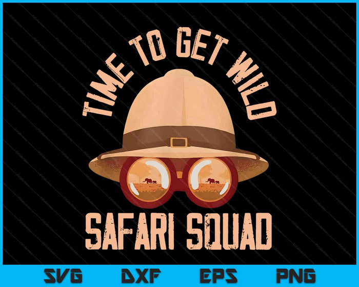Safari Guide Costume Tour Guide Tourist SVG PNG Digital Printable Files