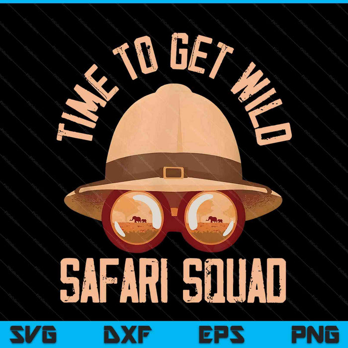 Safari Guide Costume Tour Guide Tourist SVG PNG Digital Printable Files