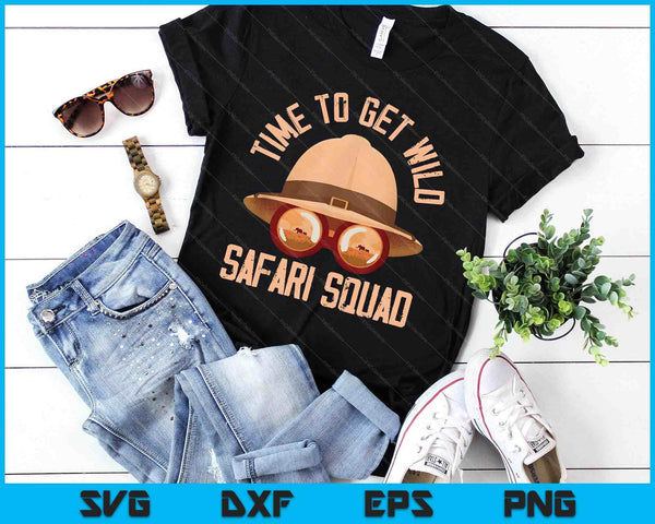 Safari Guide Costume Tour Guide Tourist SVG PNG Digital Printable Files