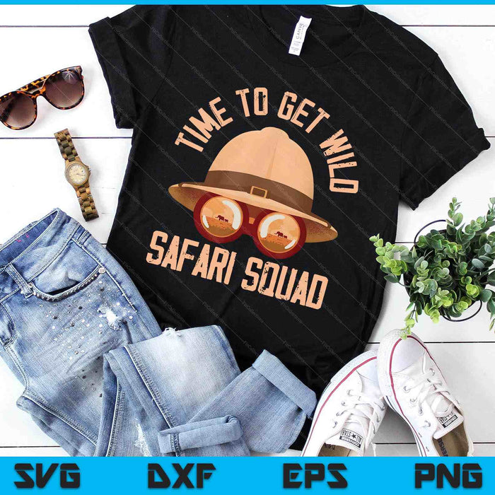 Safari Guide Costume Tour Guide Tourist SVG PNG Digital Printable Files