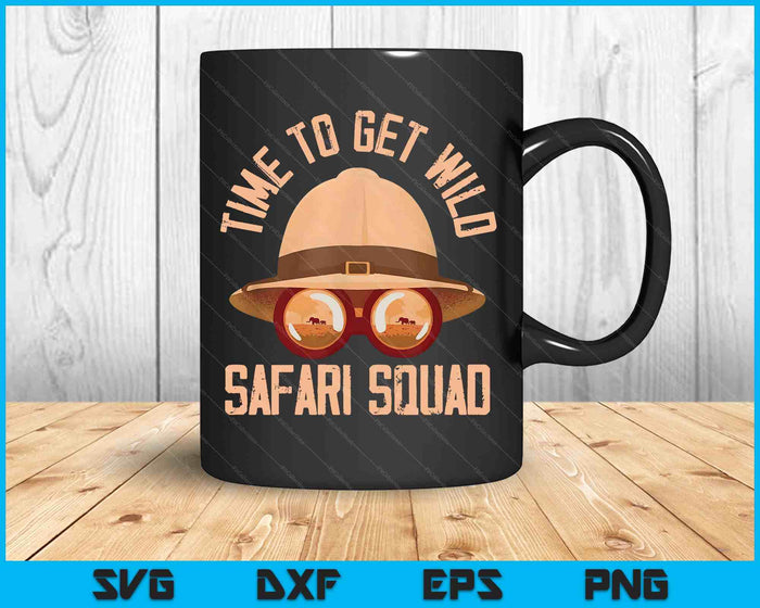 Safari Guide Costume Tour Guide Tourist SVG PNG Digital Printable Files