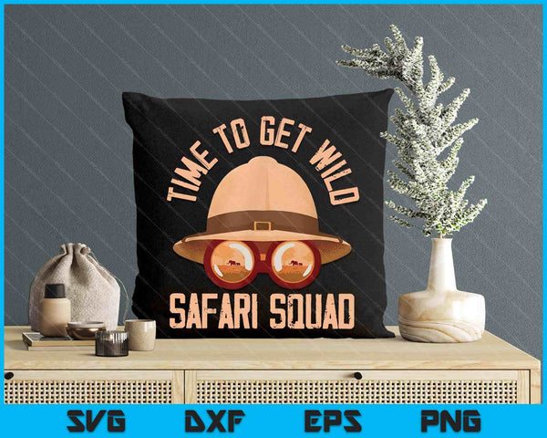 Safari Guide Costume Tour Guide Tourist SVG PNG Digital Printable Files