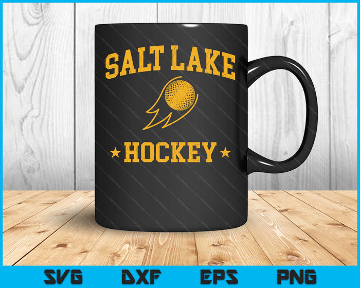 Salt Lake Hockey Vintage Gameday Retro Hockey Lover SVG PNG Files