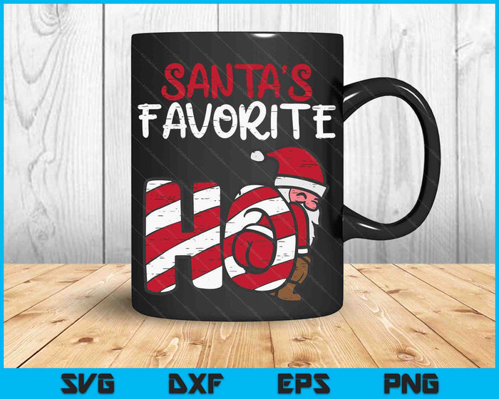 Santas Favorite Funny Naughty Adult Christmas Xmas Women SVG PNG Digital Cutting Files