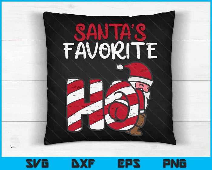 Santas Favorite Funny Naughty Adult Christmas Xmas Women SVG PNG Digital Cutting Files