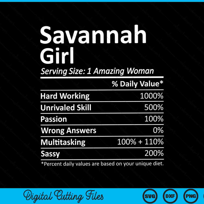 Savannah Girl GA Georgia City Home Roots SVG PNG Digital Cutting Files