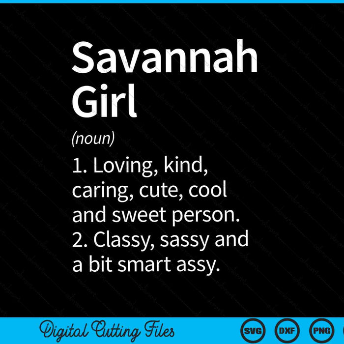 Savannah Girl GA Georgia Home Roots SVG PNG Digital Cutting Files